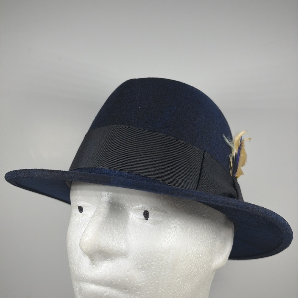 Bailey Welles Premium Wool Felt Made‎ in USA Fedora Hat S